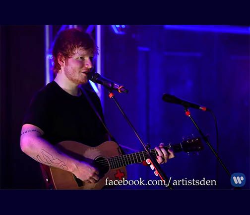 Music Friday: Ed Sheeran Carves a Heart Pendant for His Girlfriend in the 2011 Love Song, 'Wake Me Up'