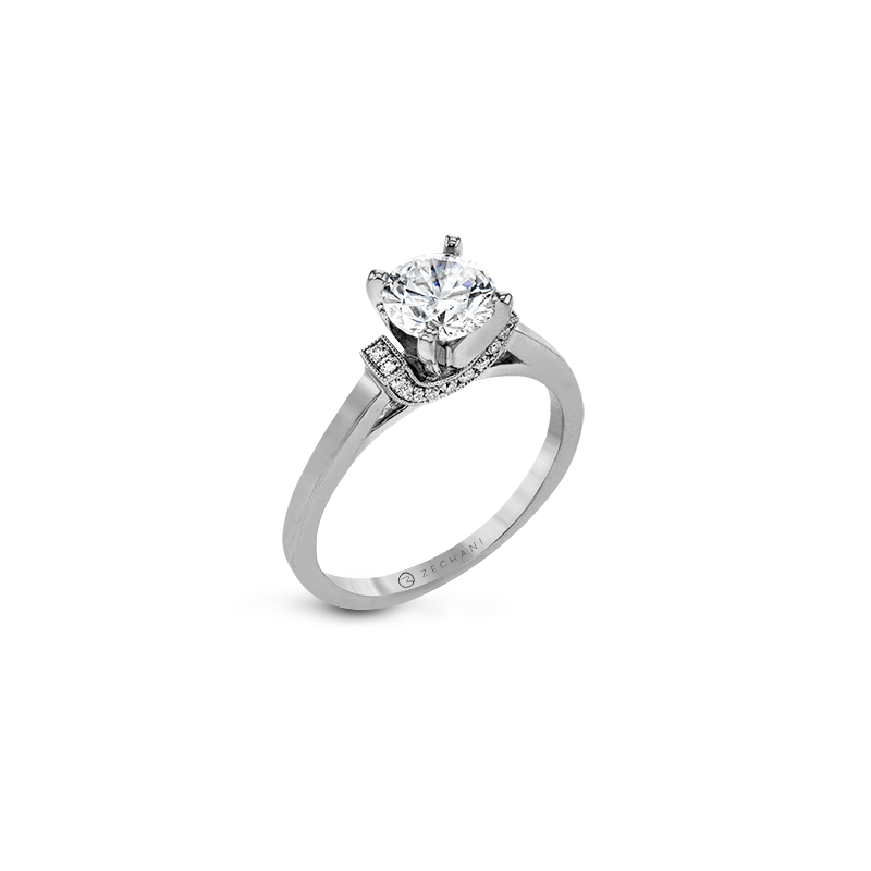 Zeghani ZR1644 ENGAGEMENT RING