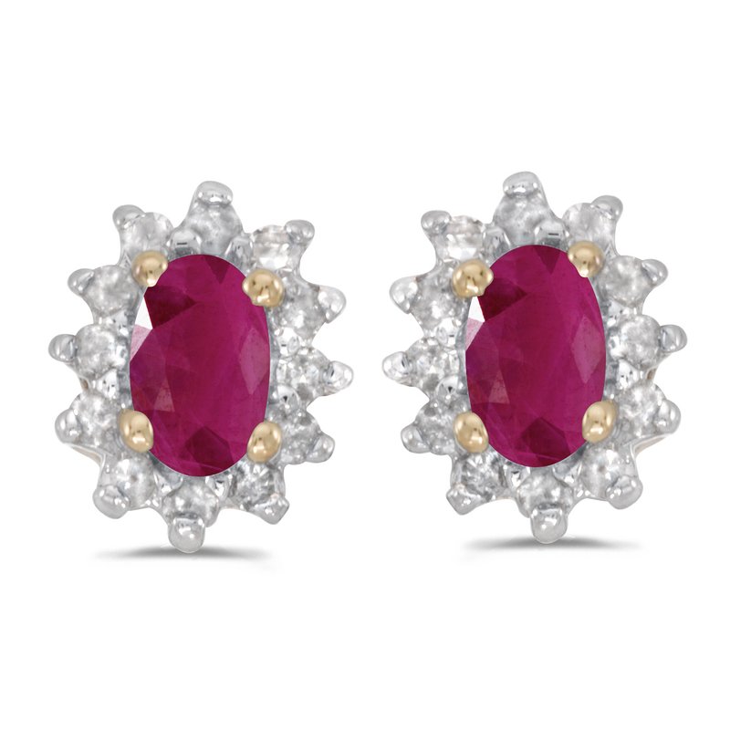 Ruby And Diamond Studs Sale Online, UP TO 55% OFF | www 