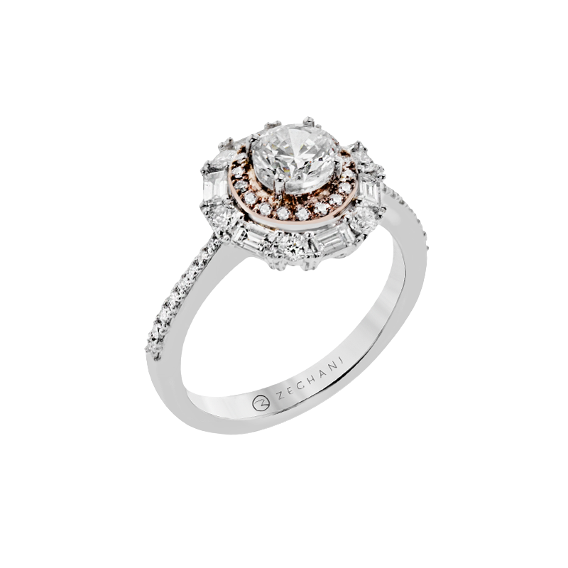 Zeghani ZR1376 ENGAGEMENT RING