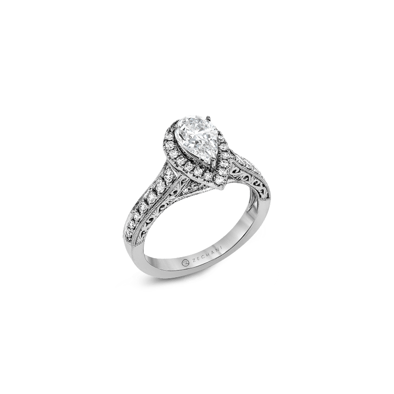 Zeghani ZR1383 ENGAGEMENT RING