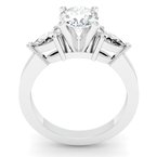 Classic Pear Shaped Diamond Engagement Ring