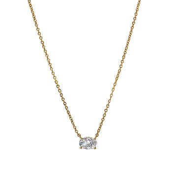 Lab Grown Diamond Solataire Necklace