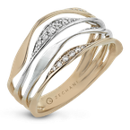 Zeghani ZR1585 RIGHT HAND RING
