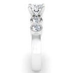 Round Diamond Bezel Engagement Ring