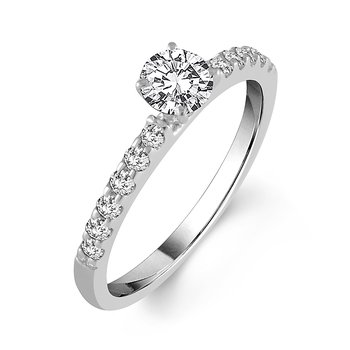 Jewelry To Go: Beverley K Single Shank Bridal Ring