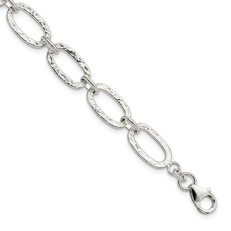 Sterling Silver Fancy Bracelet 
