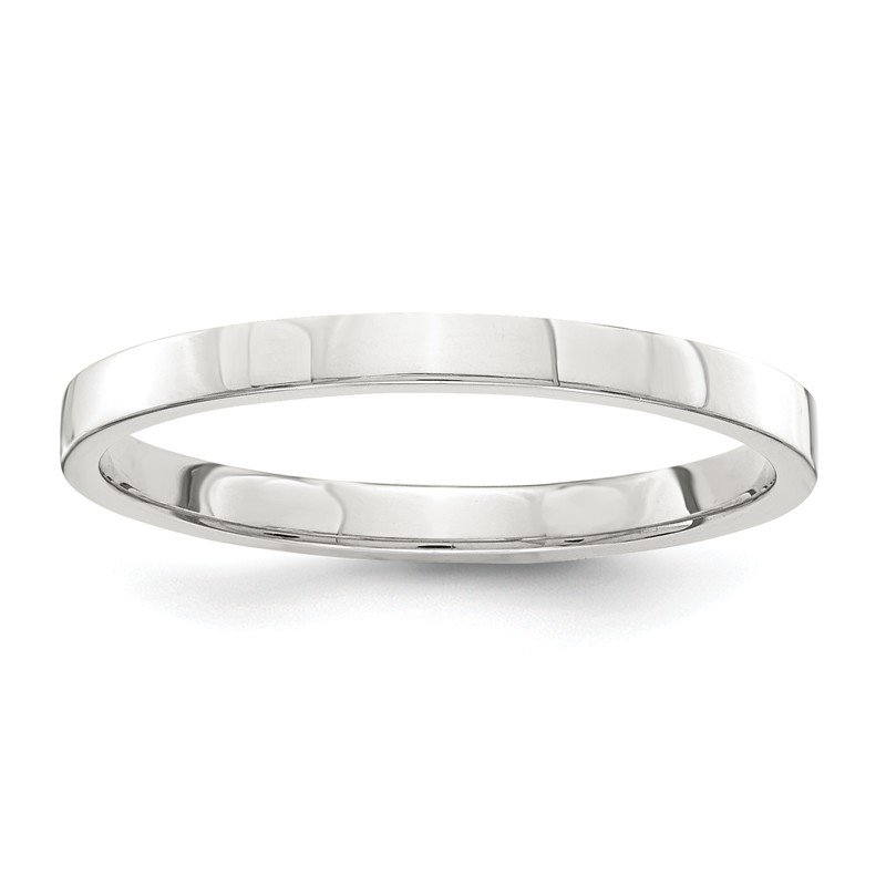 Sterling Silver 2mm Flat Band 