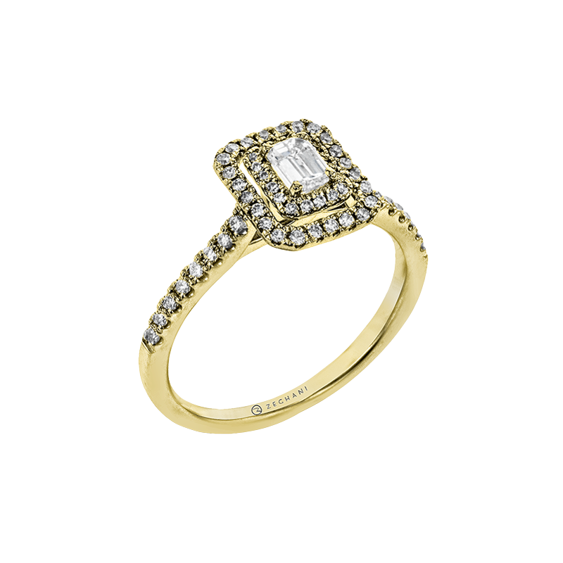 Zeghani ZR1863-Y ENGAGEMENT RING