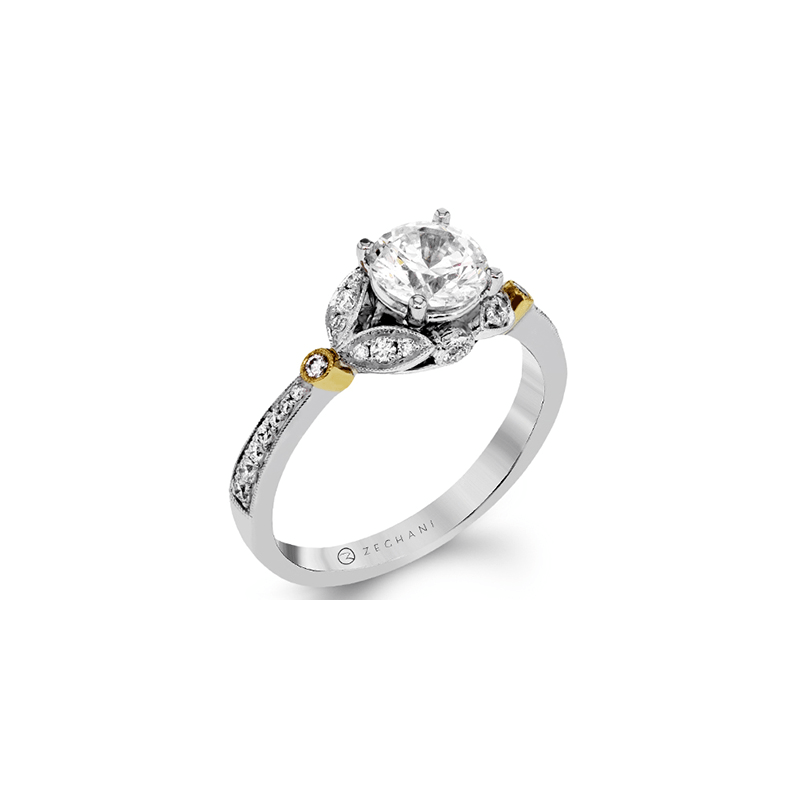 Zeghani ZR1390 ENGAGEMENT RING