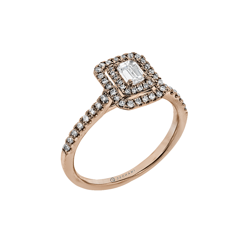 Zeghani ZR1863-R ENGAGEMENT RING