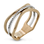 Zeghani ZR1890 RIGHT HAND RING