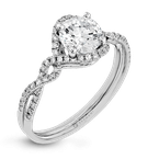 Zeghani ZR1358 ENGAGEMENT RING