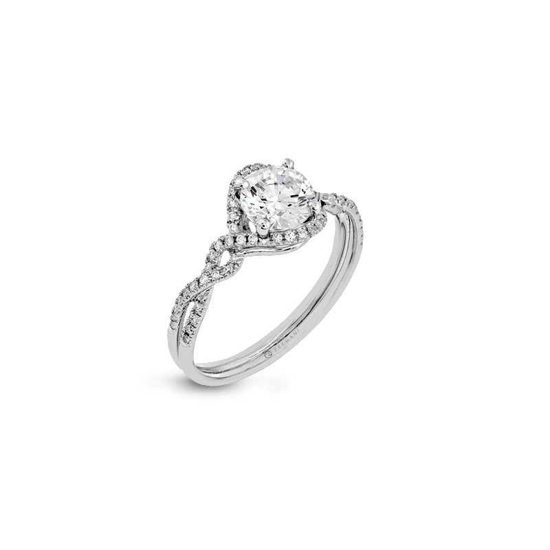 Zeghani ZR1358 ENGAGEMENT RING