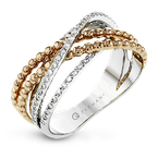 Zeghani ZR1518 RIGHT HAND RING