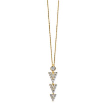 14k Diamond 18 inch Necklace
