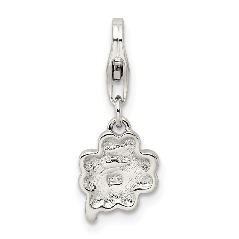 FB Jewels Solid Sterling Silver Heart Charm