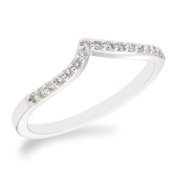White gold, marquise-shape diamond bridal set with split shank