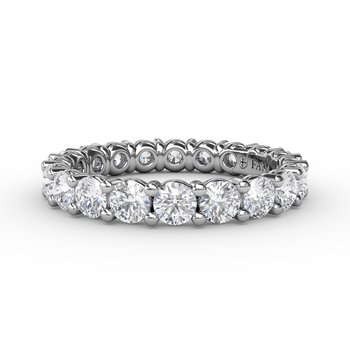 2.05ct Shared Prong Eternity Band
