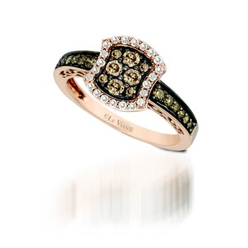 .62ctw Diamond Rose Gold Ring