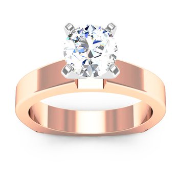 Squared Engagement Ring