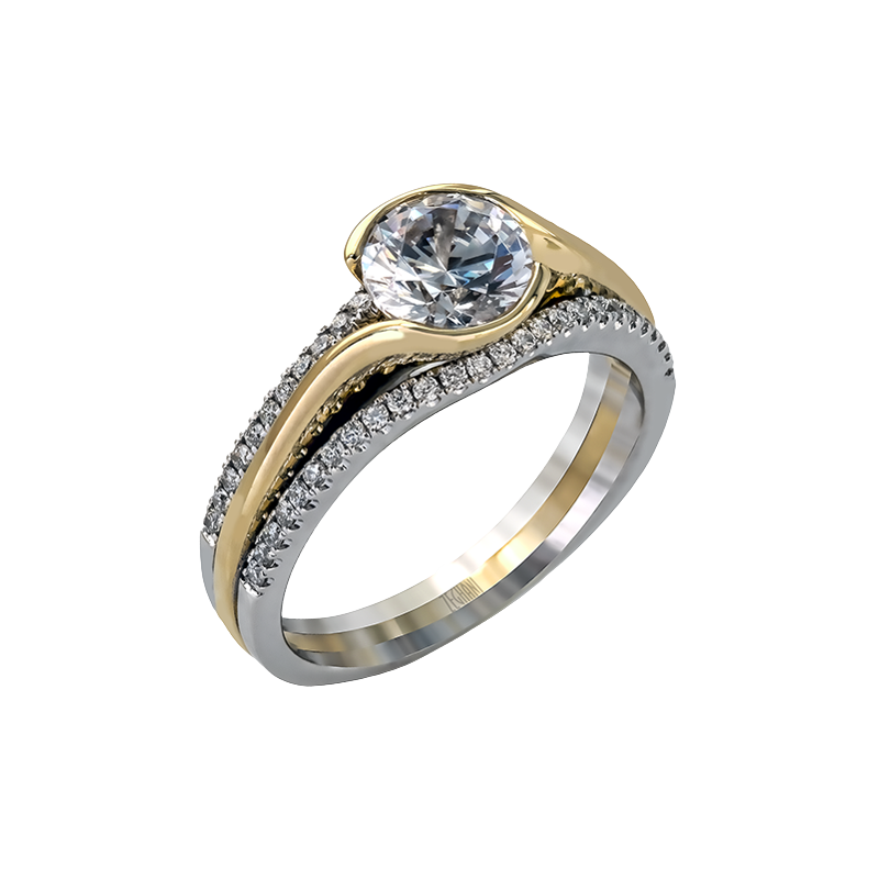 Zeghani ZR1048 ENGAGEMENT RING
