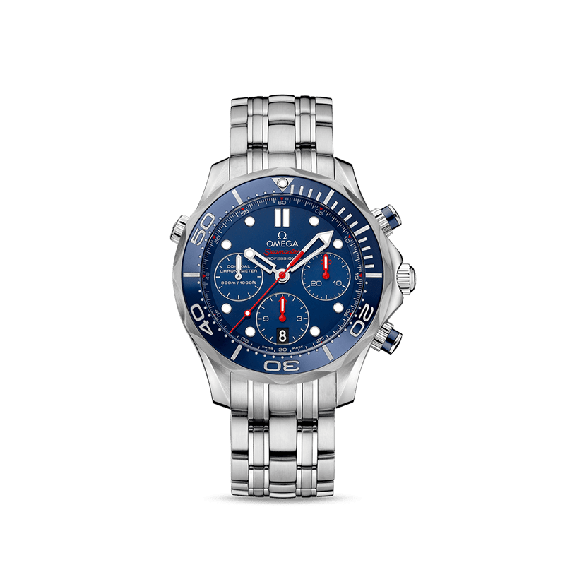 omega hombre relojes seamaster diver 300m co axial chronograph 21230445003001