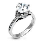 Zeghani ZR1282 ENGAGEMENT RING