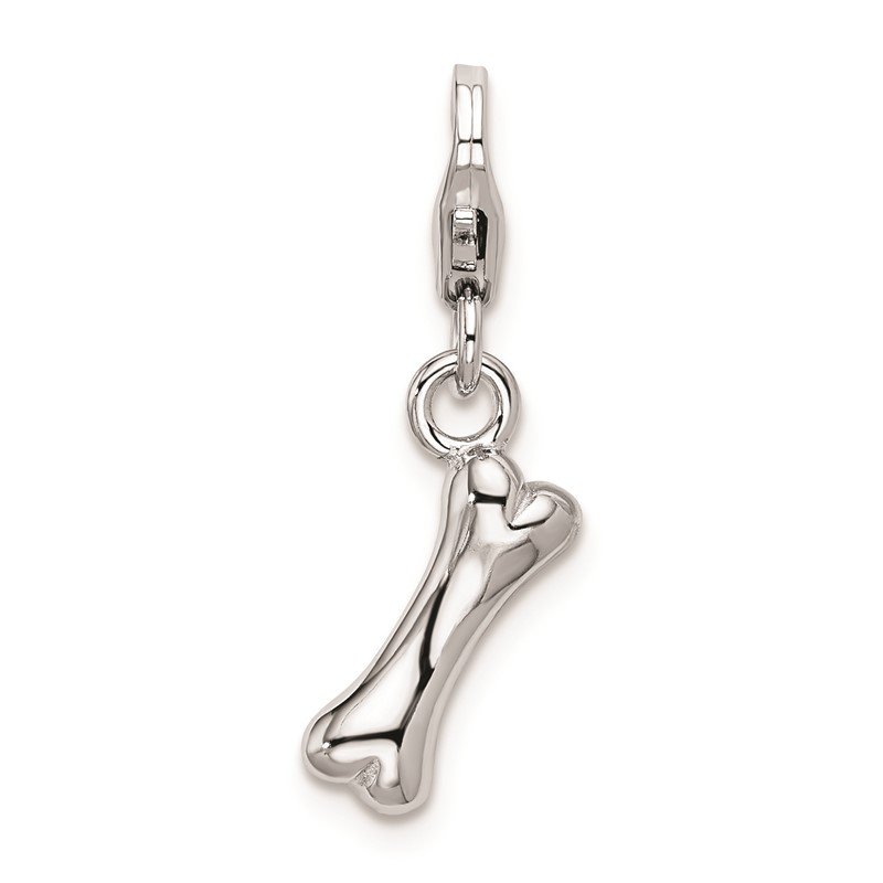 Sterling Silver Polished Ballerina Pendant Solid 24 mm 33 mm Pendants & Charms Jewelry 