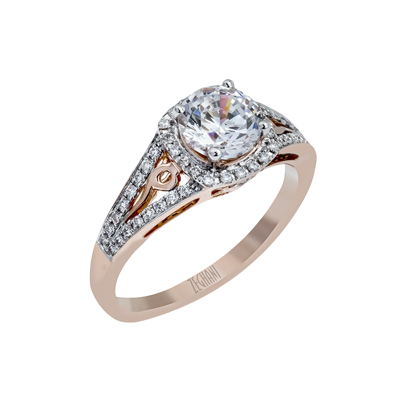Zeghani ZR1137 ENGAGEMENT RING