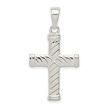 Sterling Silver Reversible Cross Pendant