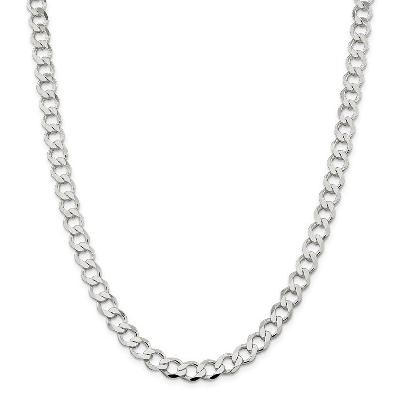 Sterling Silver 8.1mm Chain 