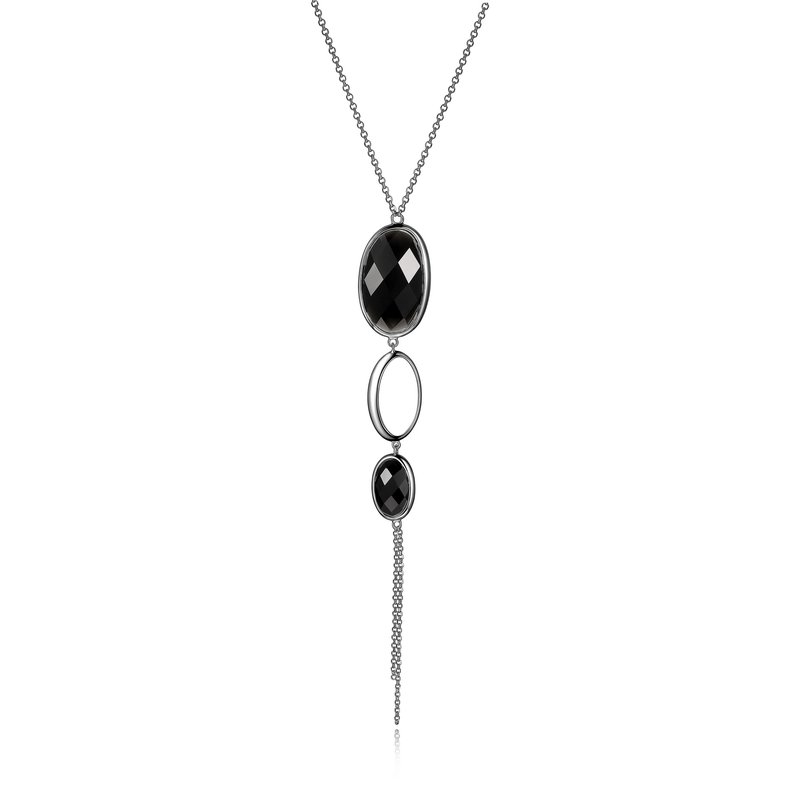 1 Necklace Extender Plated in Genuine Rhodium Plated