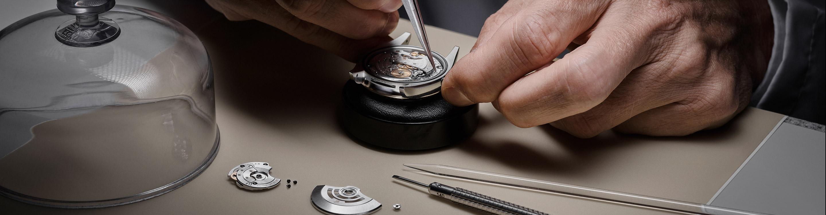 Rolex servicing at Haltom's Fine Jewelers in Forth Worth, TX