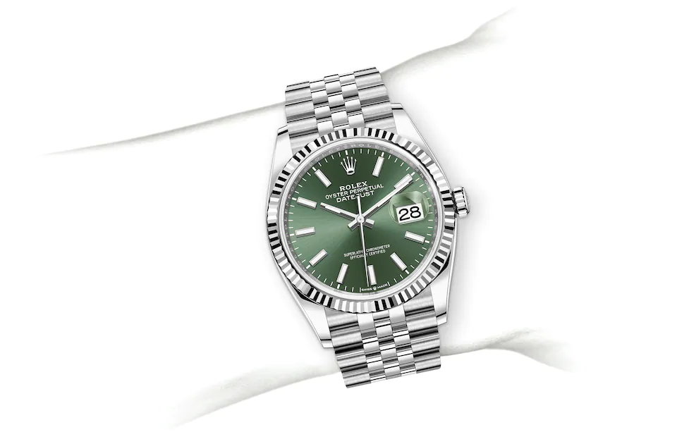 Datejust 36 126234 Wrist Image - Orr's Jewelers