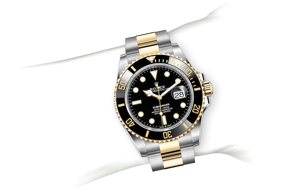 Submariner Date 126613LN Wrist Image - Haltom's Jewelers