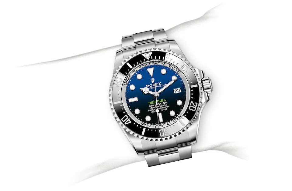 Rolex Deepsea 136660 Wrist Image - Thomas Markle Jewelers