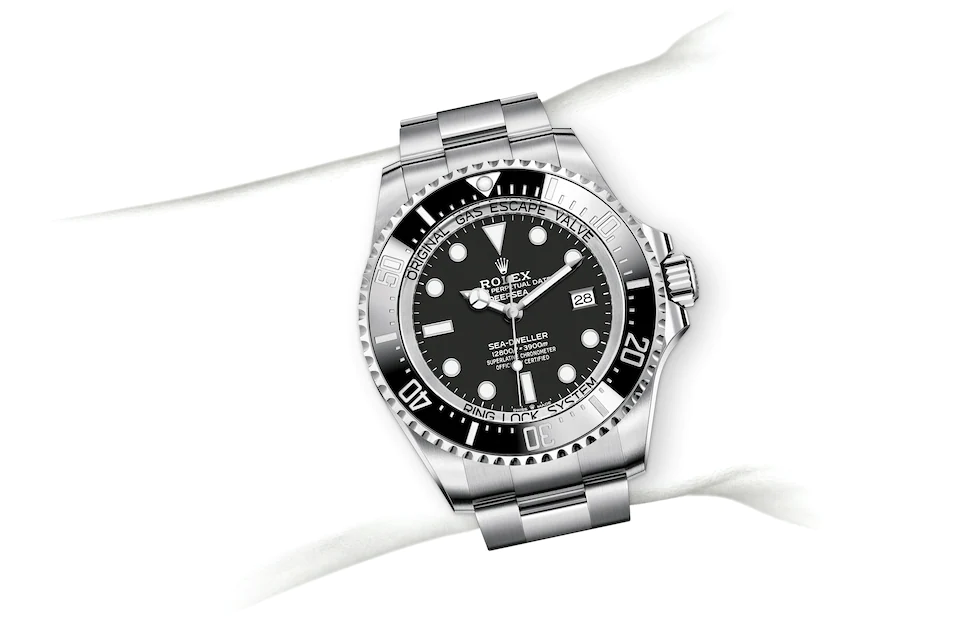 Rolex Deepsea 136660 Wrist Image - Joseph-Anthony Fine Jewelry