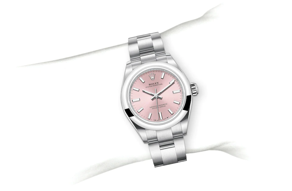 Oyster Perpetual 28 276200 Wrist Image - Orr's Jewelers