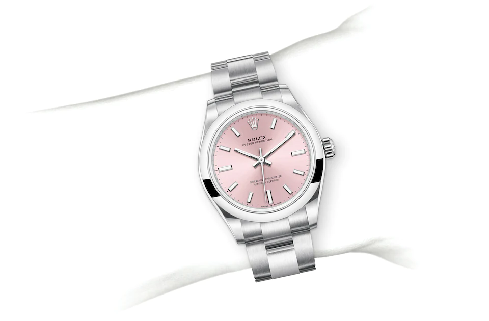 Oyster Perpetual 31 277200 Wrist Image - Hartgers Jewelers