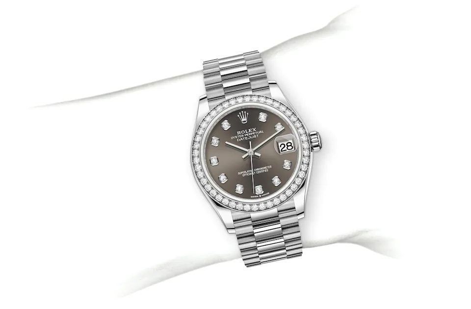Datejust 31 278289RBR Wrist Image - Haltom's Jewelers